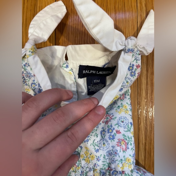 Ralph Lauren 2-piece toddler sleeveless dress - Picture 3 of 7